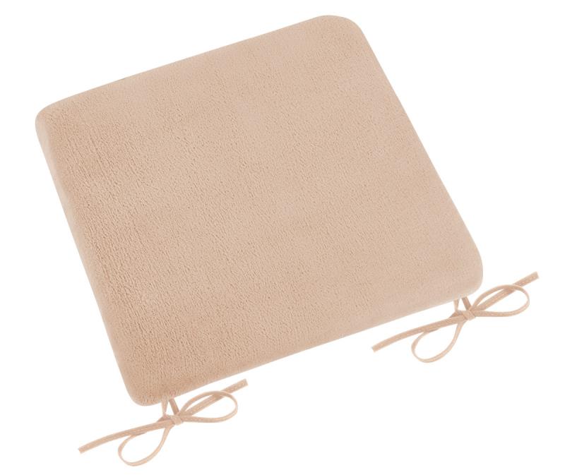 Bellatex Sedák hladký Korall micro béžový - 40x40 cm