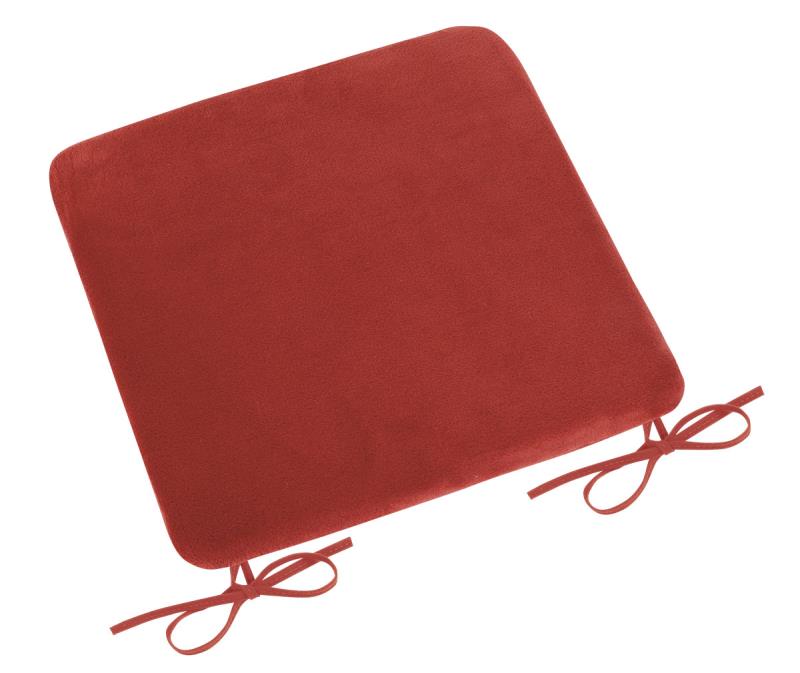 Bellatex Sedák hladký Korall micro terra - 40x40 cm