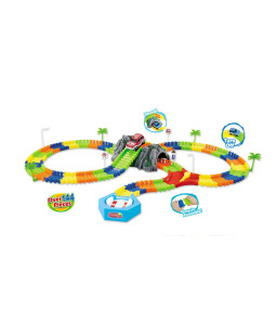 Alltoys Variabilní dráha s tunelem 144 dílů