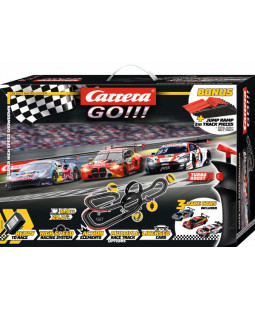 Autodráha Carrera GO 62611 DTM Super Racer. 3 autíčka
