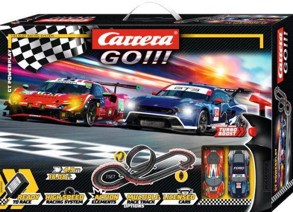 Autodráha Carrera GO 62597 GT Powerplay