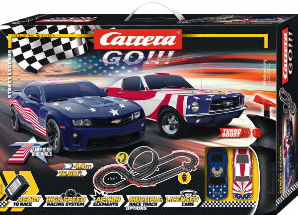 Autodráha Carrera GO 62601 Street Legends