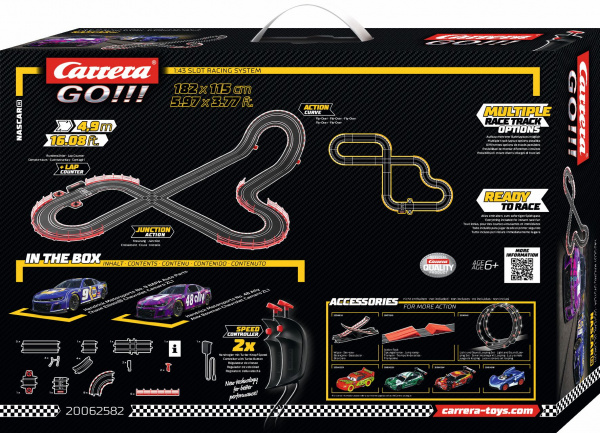 Autodráha Carrera GO 62582 Nascar Talladega 4.9