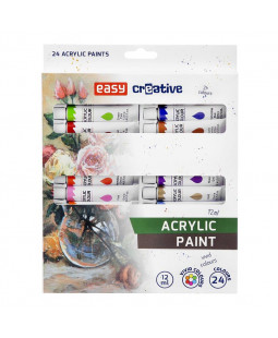 Easy Akrylové barvy 12ml, 24 ks