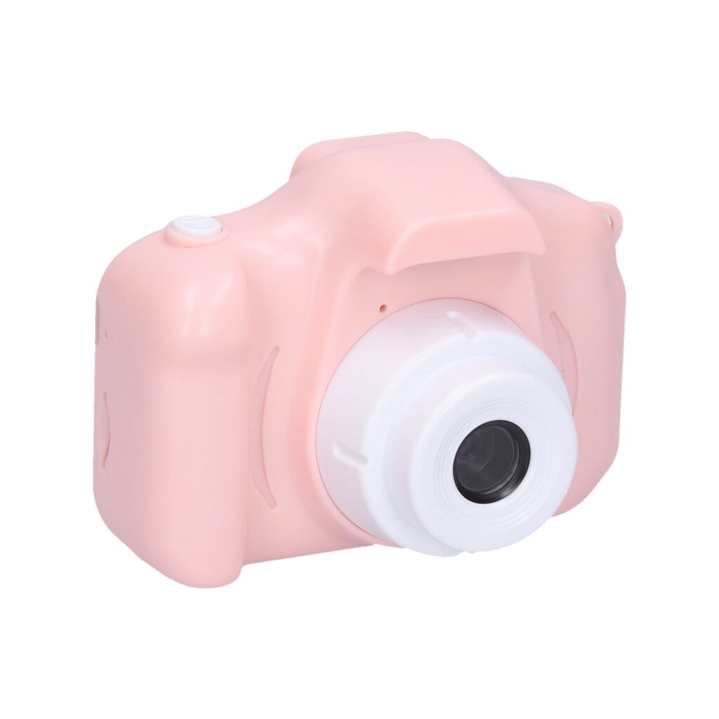 Dětský digitální fotoaparát růžový, foto 48Mpx, video Full HD