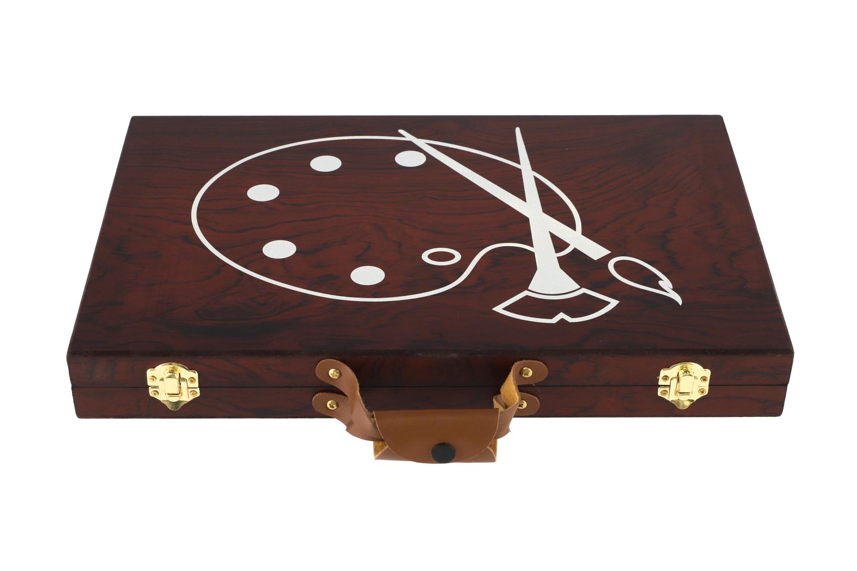 Art box kreativní sada 79ks v dřevěném kufříku 37x23x5cm