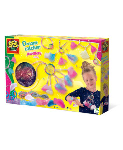 SES Výroba třpytivého lapače snů