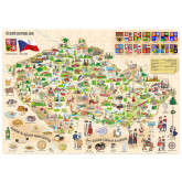 Popular Puzzle, Mapa České republiky, 160 ks