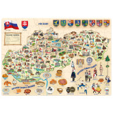 Popular Puzzle, Mapa Slovenska, 160 ks