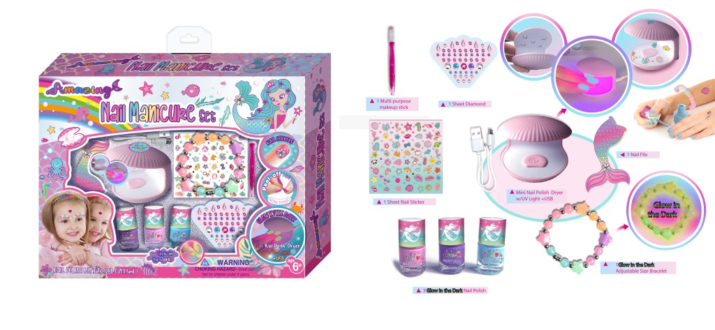 Alltoys Dětské nehtové studio