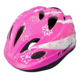 Dětská přilba Nexelo Funny, růžovo-bílá, vel. S (48 - 52 cm)