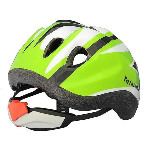 Dětská přilba Nexelo Funny, zeleno-bílá, vel. S (48 - 52 cm)