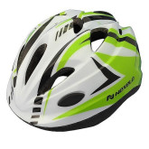 Dětská přilba Nexelo Funny, zeleno-bílá, vel. S (48 - 52 cm)