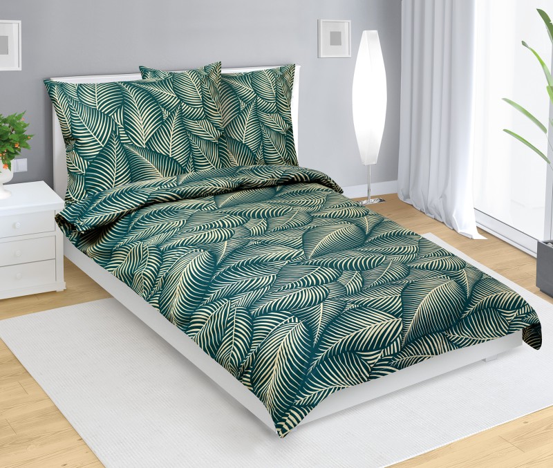 Bellatex Povlečení bavlna, Palmový list - 140x200, 70x90 cm