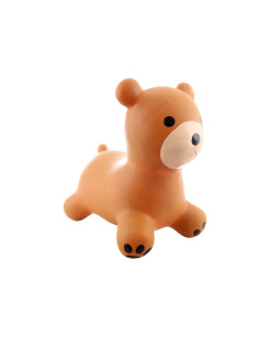 Dětské gumové hopsadlo Medvěd, hnědý, 53x45x28 cm