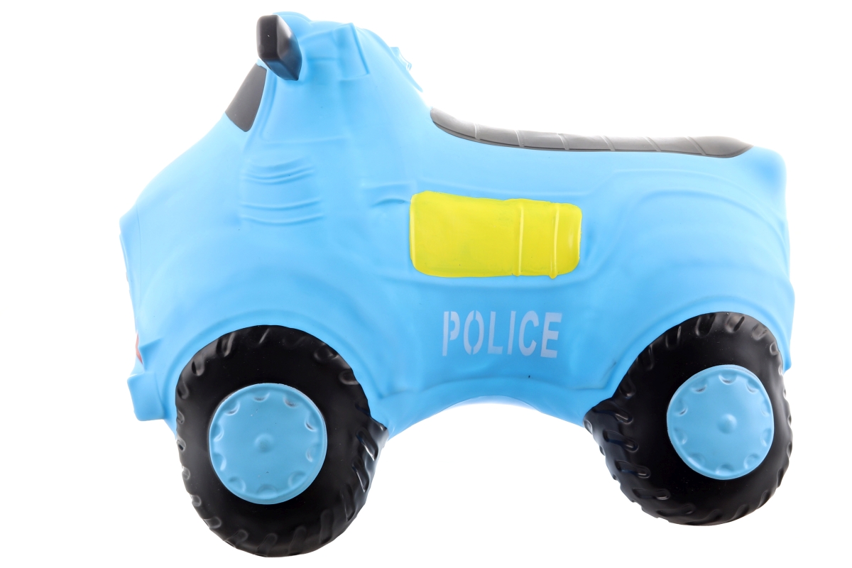 Dětské gumové hopsadlo Auto Policie, 53x38x32 cm