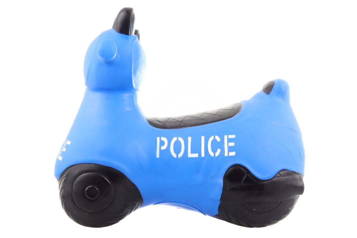 Dětské gumové hopsadlo motorka Policie, 50x40,5x21 cm