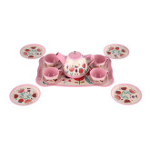 Čajová sada plechového nádobí v kufříku 26x19x10,5cm