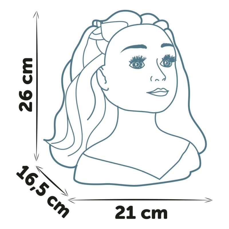 Smoby My Beauty Česací hlava Blond