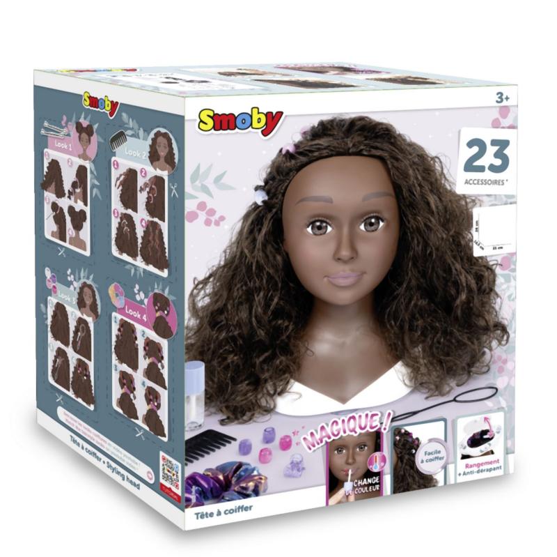 Smoby My Beauty Česací hlava Afro