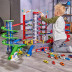 Majorette Garáž Super City, 6 autíček a vlak