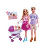 Wiky panenka s rodinou, 30 cm