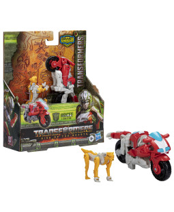 Transformers figurka Arcce and Cheetor, nová transformace