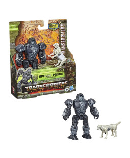 Transformers figurka Optimus Primal a Arrowstripe, nová transformace