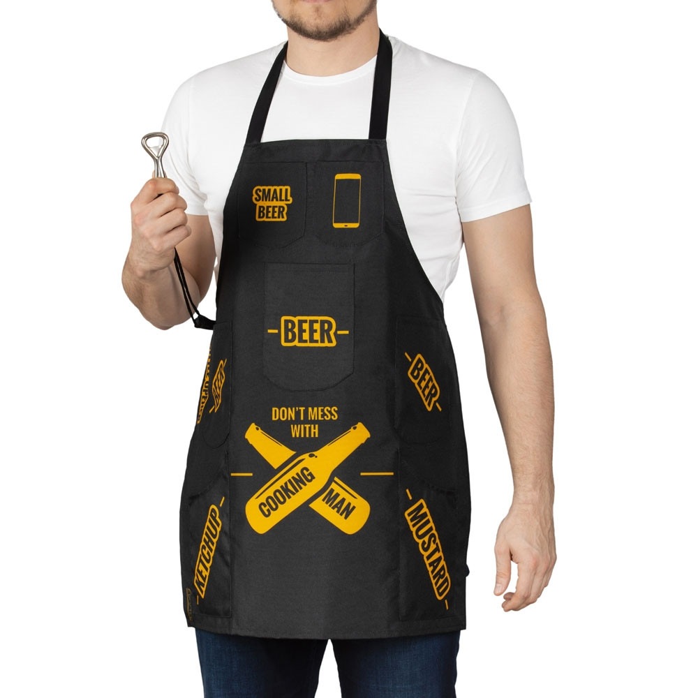 Kuchyňská zástěra, Nezačínej si s pravým mužem, Anglická verze