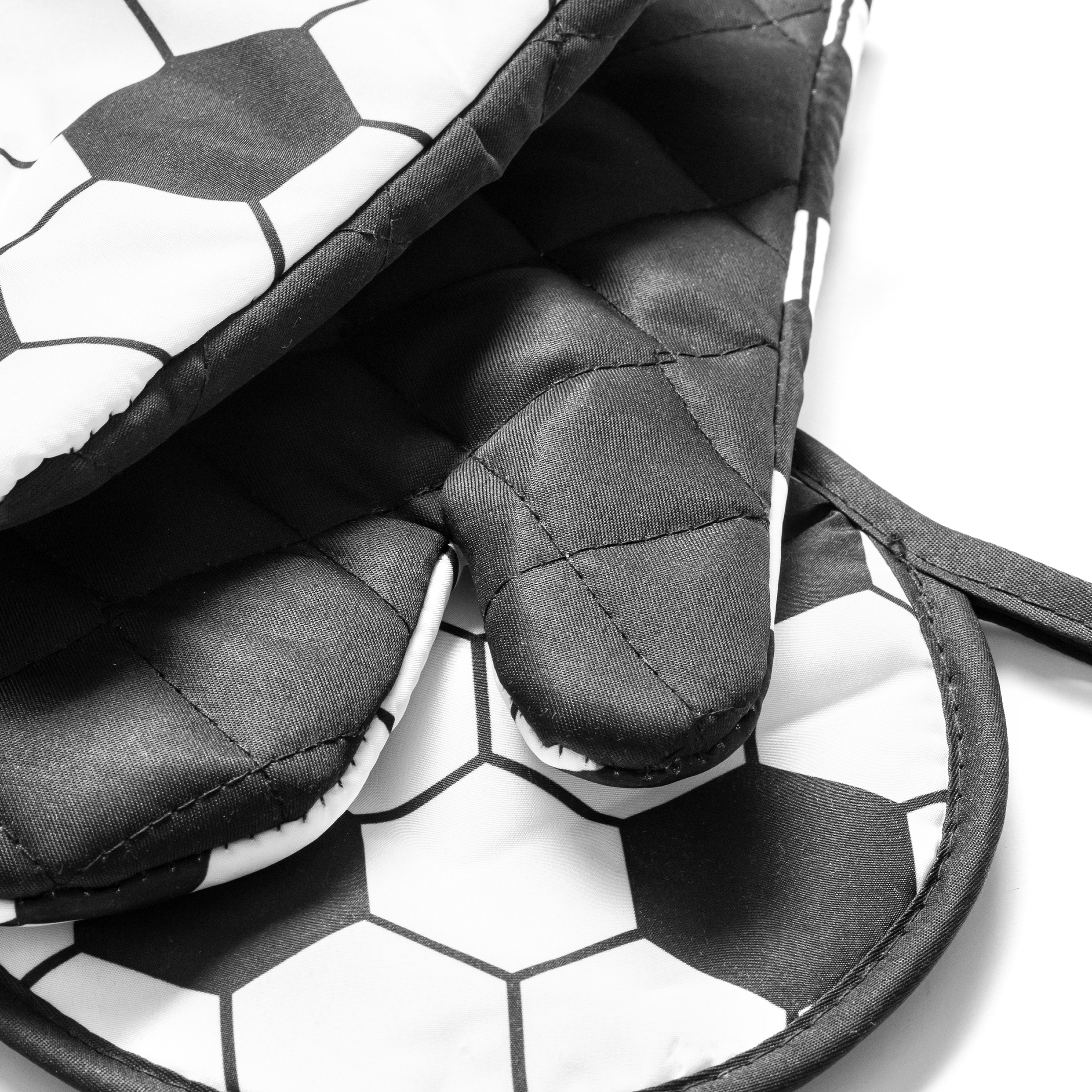 Kuchyňské rukavice a podložka pod horké hrnce, Fotbal