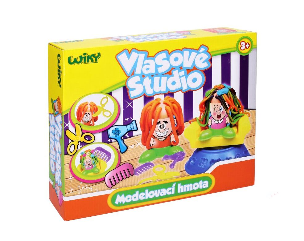 Wiky Modelovací hmota, Vlasové studio, výtvarný set