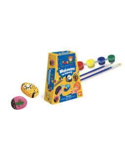 Created Malování na kameny, barvy a štětce