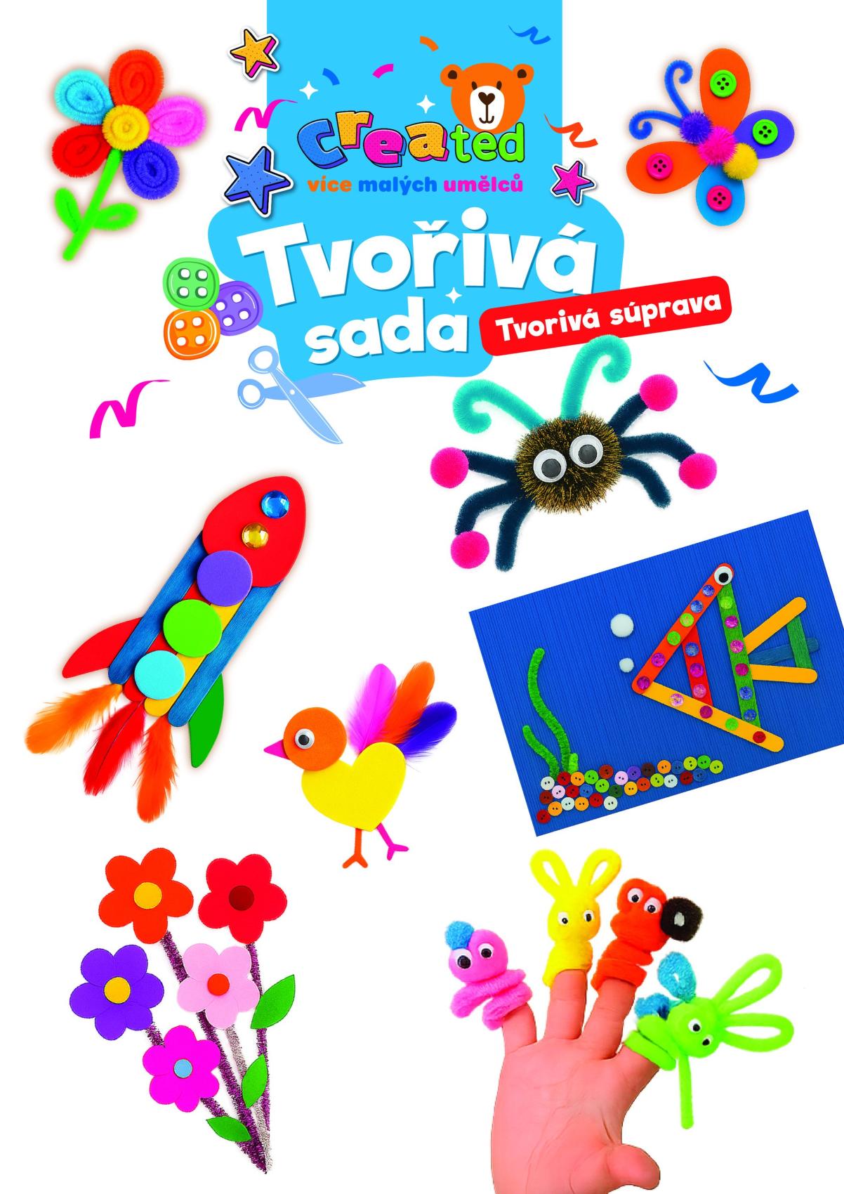Created Tvořivá sada v plastové tašce 31x20 cm
