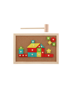 Created Korková zatloukačka s doplňky v krabici 33x24x4,5cm