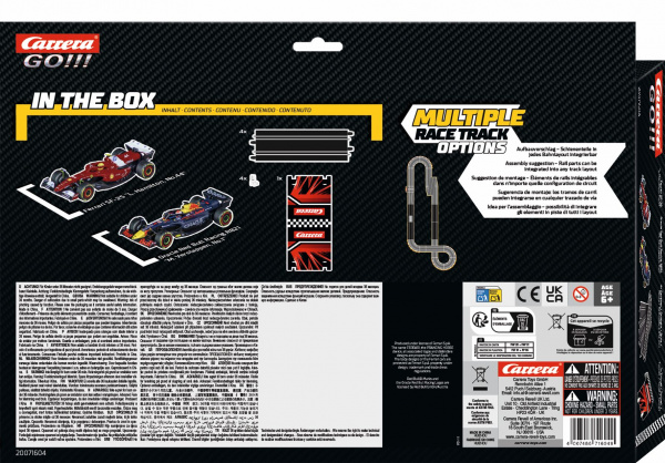 Carrera 71604 Rozšiřující set GO a auta F1