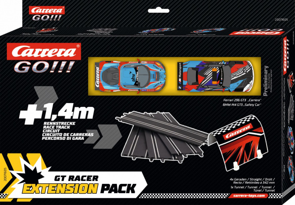 Carrera 71605 Rozšiřující set GO a auta GT