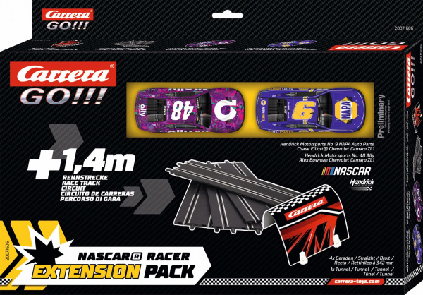 Carrera 71606 Rozšiřující set GO a auta Nascar