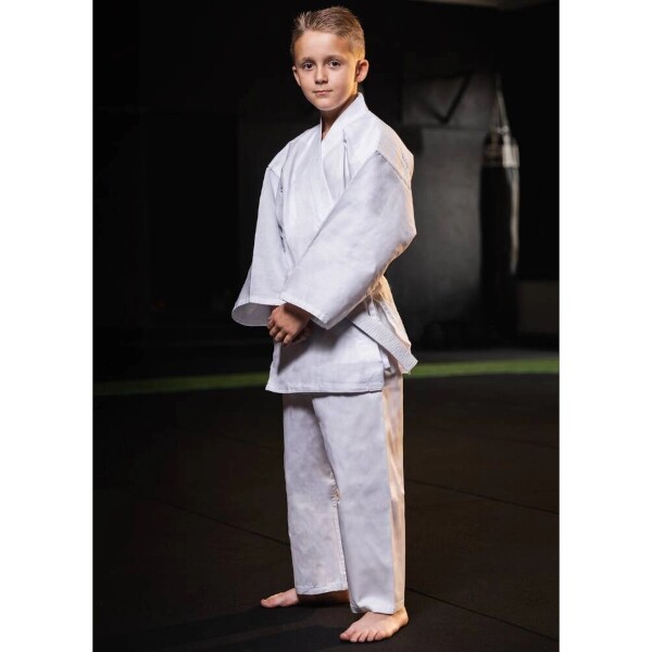 Dětské kimono DBX BUSHIDO ARK-3102, bílé, 180 cm