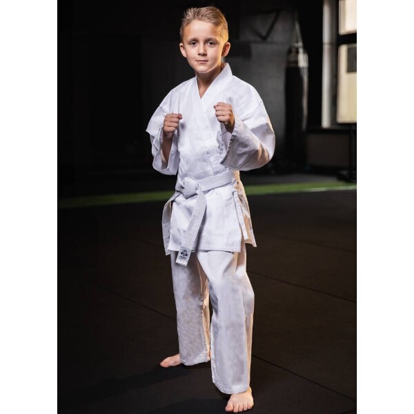 Dětské kimono DBX BUSHIDO ARK-3102, bílé, 180 cm