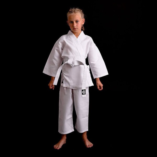 Dětské kimono DBX BUSHIDO ARK-3102, bílé, 180 cm