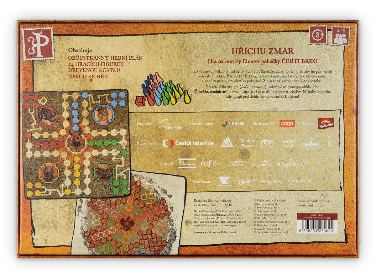 Čertí brko - Rodinná hra Hříchu zmar