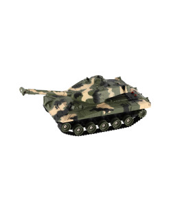 Teddies RC tank s dobíjecím packem se zvukem, 37x17x19cm