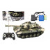 Teddies RC tank s dobíjecím packem se zvukem, 37x17x19cm