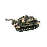 Teddies RC tank s dobíjecím packem se zvukem, 37x17x19cm
