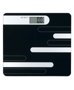Osobní tělesná váha Melissa 180 kg, černo-stříbrná