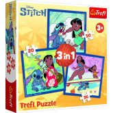 Trefl Puzzle Den se Stitchem 60 dílků