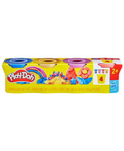 Hasbro Play-Doh 4ks kelímků metalické barvy