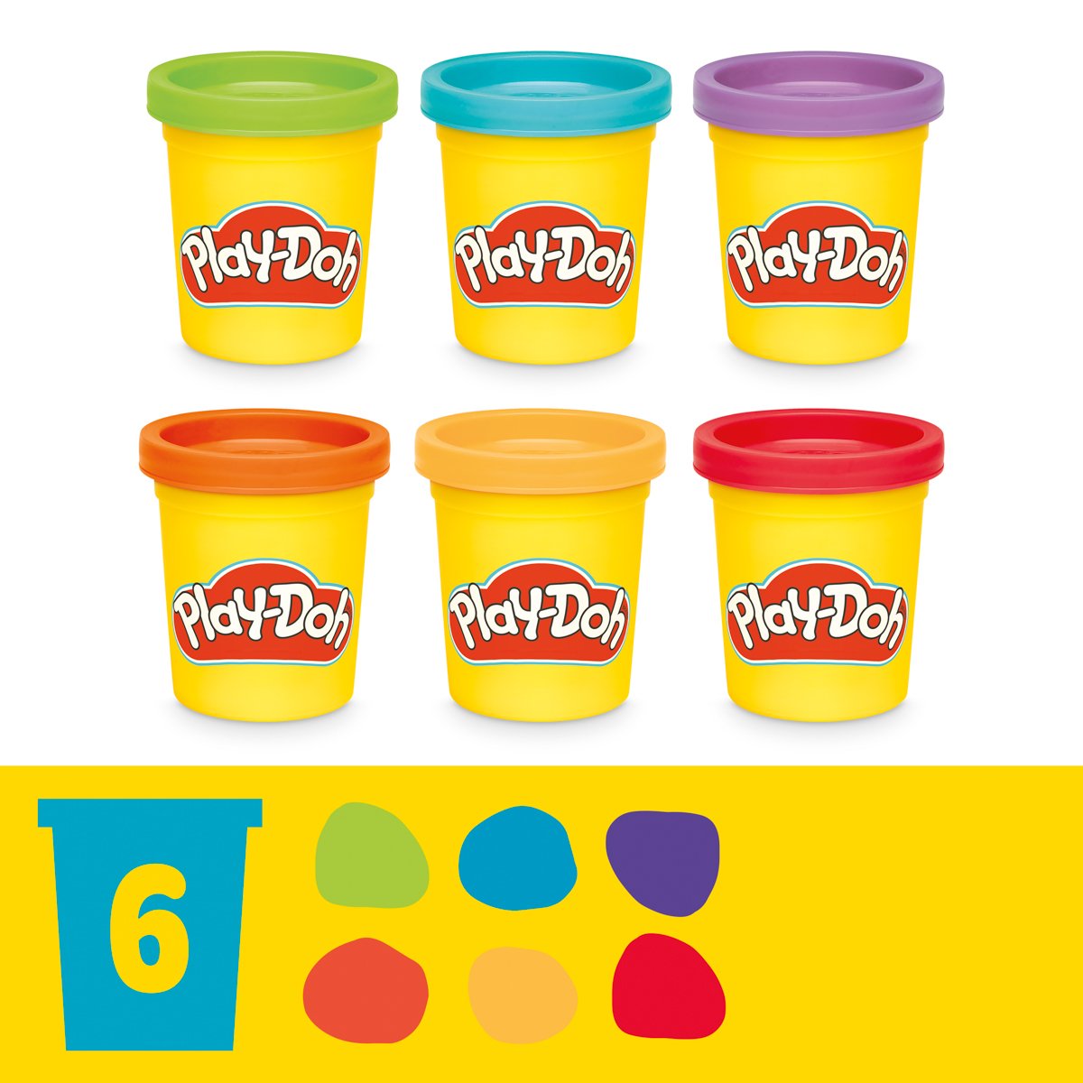 Hasbro Play-Doh Tvary a barvy Dino