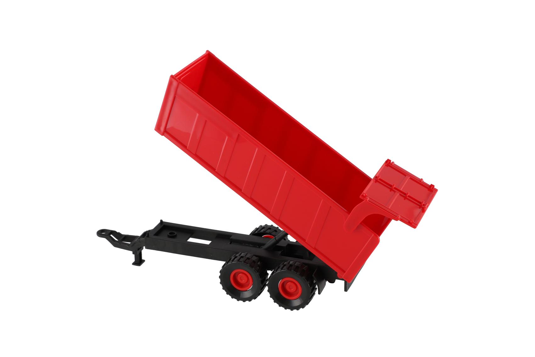 Traktor Zetor s valníkem, setrvačník, zvukové a světelné efekty, 36 cm