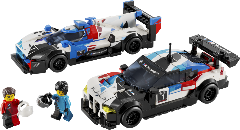 LEGO Speed Champions 76922 Závodní auta BMW M4 GT3 a BMW M Hybrid V8